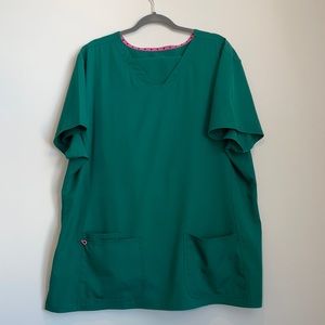 NWOT HeartSoul green set of scrubs